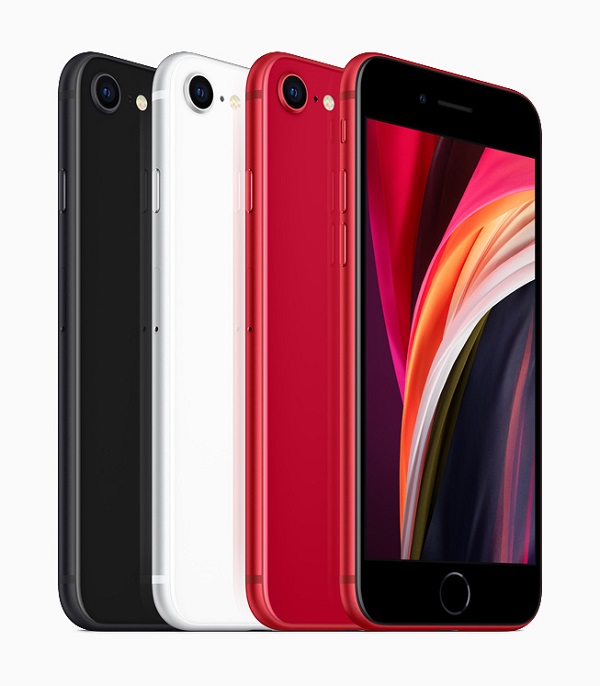 iPhone SE 2 lên kệ với 3 màu đen, trắng và đỏ