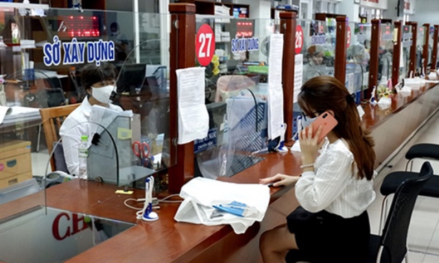 Đà Nẵng: Bộ phận một cửa hoạt động trở lại