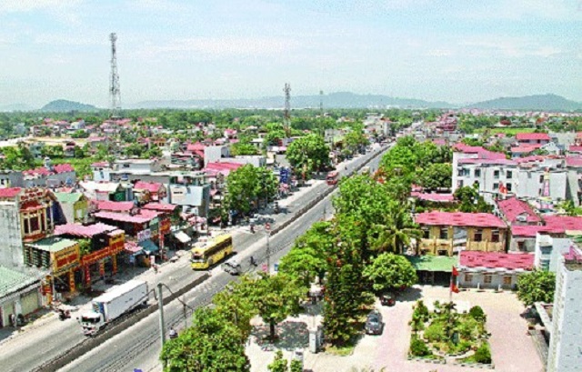 Một góc Thị xã Nghi Sơn, huyện Tĩnh Gia (Thanh Hóa)