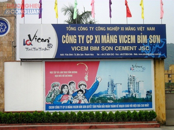 Công ty CP Xi măng VICEM Bỉm Sơn (TX. Bỉm Sơn, Thanh Hóa)