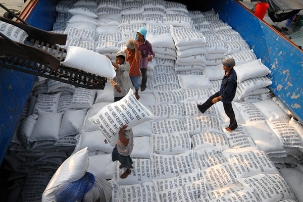 Hạn ngạch xuất khẩu đối với mặt hàng gạo trong tháng Tư là 400.000 tấn