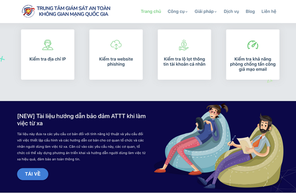 Website Khonggianmang.vn góp phần hỗ trợ giữ an toàn thông tin "thời" Covid-19