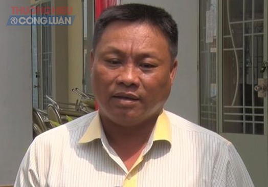 Ông Nguyễn Văn Minh, Chủ tịch UBND phường Hóa An vừa bị đình chỉ công tác