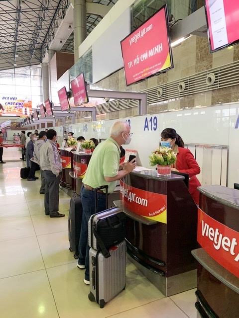 Vietjet tăng tần suất khai thác các chuyến bay khứ hồi chở khách giữa Hà Nội và TP.HCM và khai thác 1 chuyến khứ hồi mỗi ngày với một số chặng bay nội địa khác.