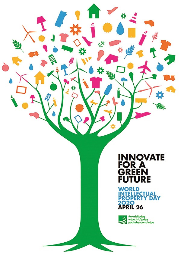 Chủ đề Ngày Sở hữu trí tuệ thế giới 2020: “Đổi mới sáng tạo vì một tương lai xanh”