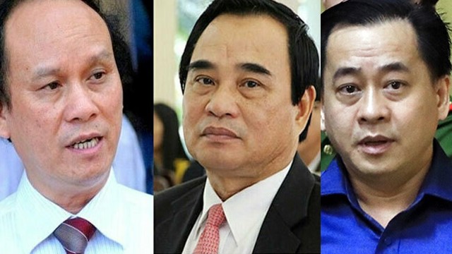 Hai cựu Chủ tịch UBND TP Đ&agrave; Nẵng v&agrave; Phan Văn Anh Vũ (tức Vũ &ldquo;nh&ocirc;m&rdquo;)
