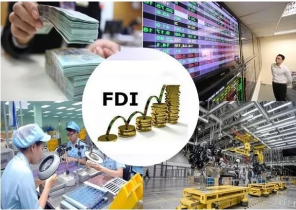 Vốn FDI vào Việt Nam chủ yếu tập trung ở các lĩnh vực vông nghiệp chế biến, chế tạo, bán buôn bán lẻ và hoạt động kinh doanh bất động sản