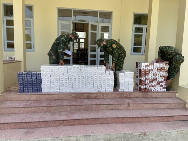 An Giang: Thu giữ gần 4.000 gói thuốc lá ngoại nhập lậu