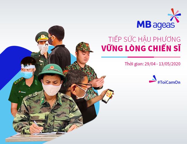 Thông qua Chương trình, MB Ageas Life muốn kêu gọi mọi người cùng chia sẻ, lan tỏa và gửi lời tri ân đến những người lính bộ đội biên phòng