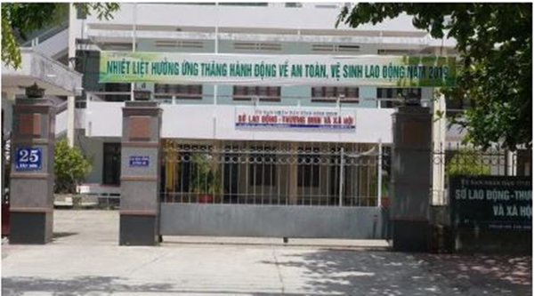Sở LĐ-TB&XH tỉnh Bình Định nơi bị can Ân từng công tác