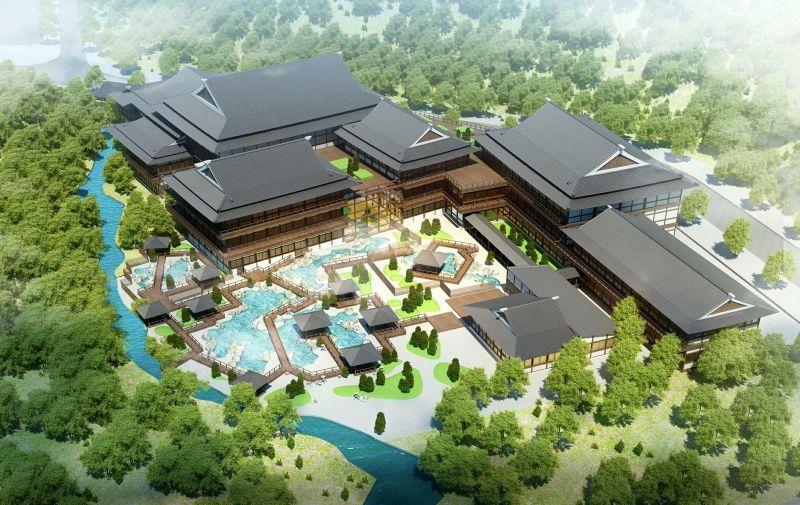 Dự án khu nghỉ dưỡng khoáng nóng cao cấp Quang Hanh, phấn đấu 1/6 sẽ khánh thành để có thêm điểm đến hấp dẫn phục vụ du khách khi tới Quảng Ninh.