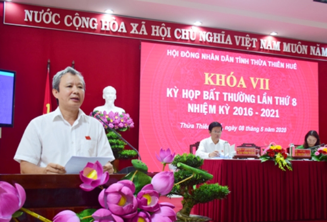 Kỳ họp bất thường lần thứ 8 của HĐND tỉnh Thừa Thiên Huế