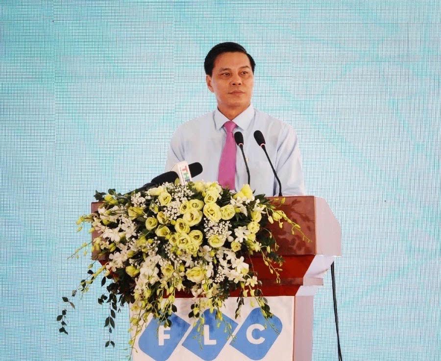 Ông Nguyễn Văn Tùng chủ tịch UBND TP. Hải Phòng phát biểu tại buổi lễ