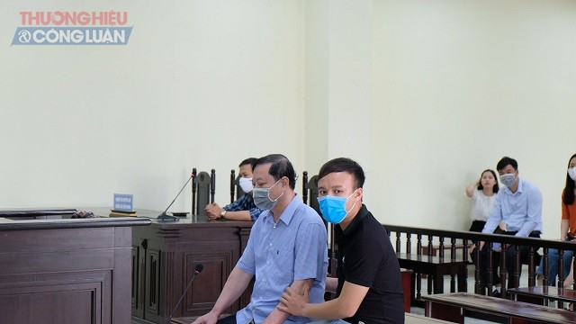 Bị cáo Nguyễn Chí Phương tại tòa