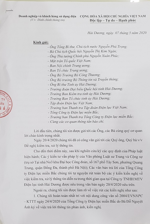 Hải Dương: Vì sự phát triển của ngành điện!