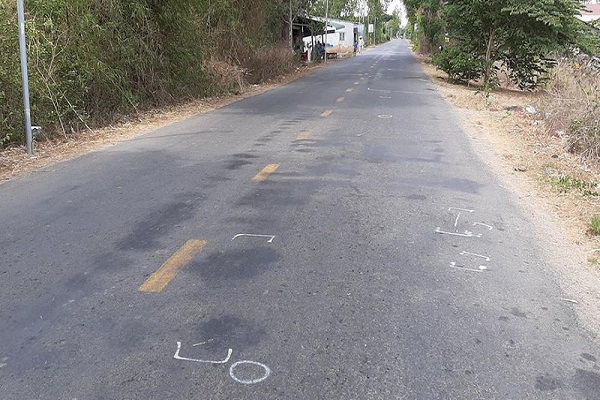 Đoạn đường nơi xảy ra sự việc