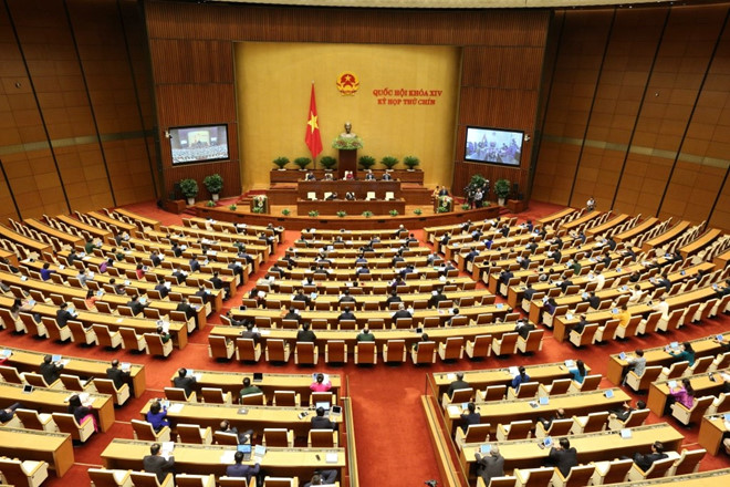Kỳ họp thứ 9, Quốc hội khoá XIV khai mạc tại Hà Nội