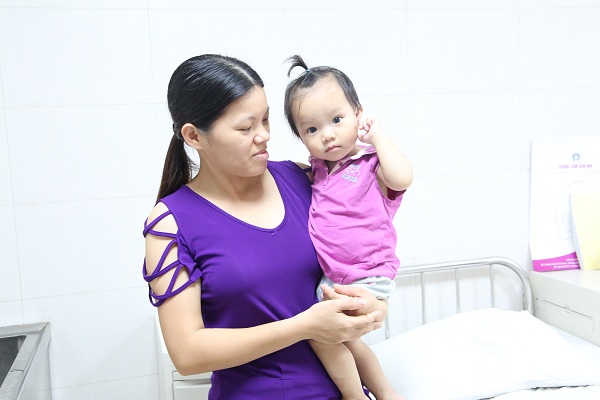 Sức khỏe bệnh nhi ho&agrave;n to&agrave;n ổn định trong ng&agrave;y xuất viện