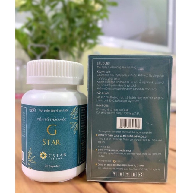 Viên bổ thảo mộc G - Star - “Một vốn bốn mươi lời”