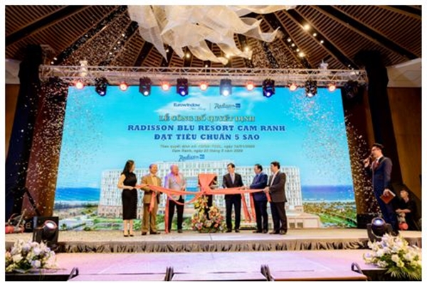 Radisson Blu Resort Cam Ranh chính thức được công nhận đạt chuẩn 5 sao