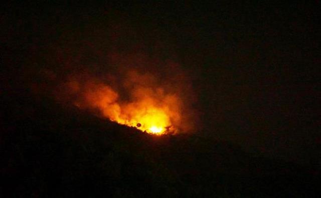 Đà Nẵng: Cháy lớn trên đỉnh núi Sọ xã Hòa Sơn