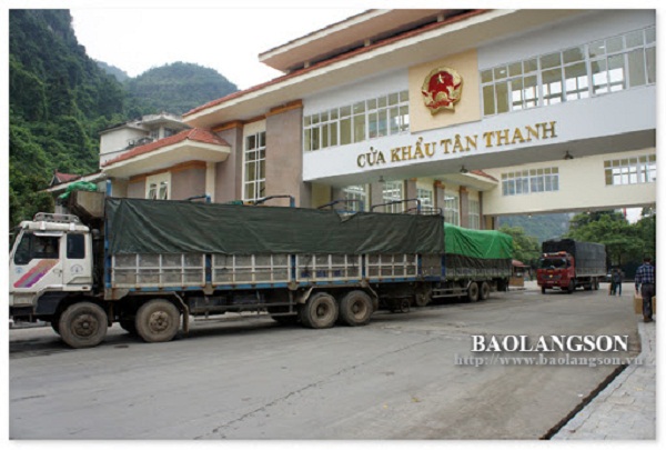 Lạng Sơn vẫn chỉ có 2 cửa khẩu phụ hoạt động thông quan XNK là Tân Thanh và Cốc Nam