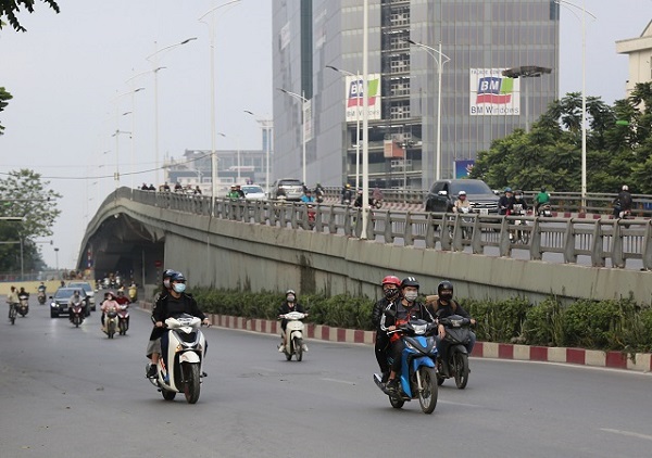 Chất lượng không khí Hà Nội trong tuần có chuyển biến tích cực