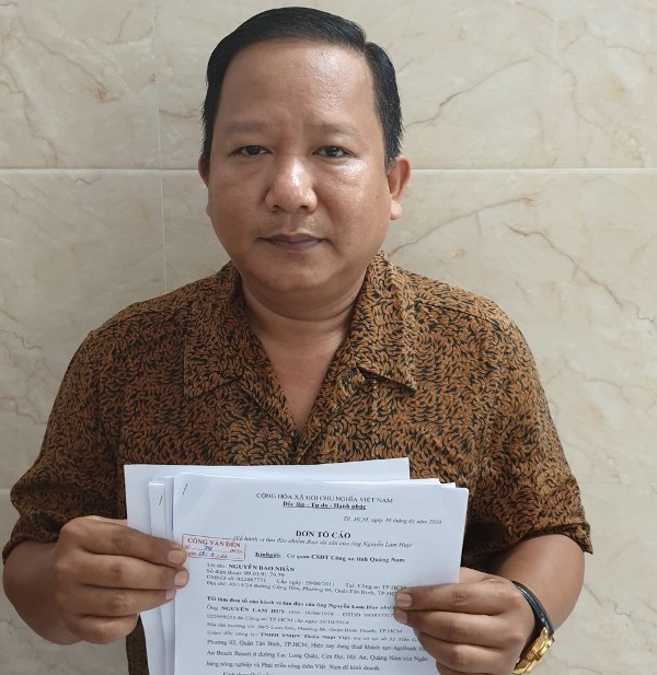 Vụ GĐ ngân hàng “tố” GĐ doanh nghiệp lừa đảo 40,5 tỷ đồng: VKSND Quảng Nam chuyển đơn cho công an tỉnh Quảng Nam điều tra