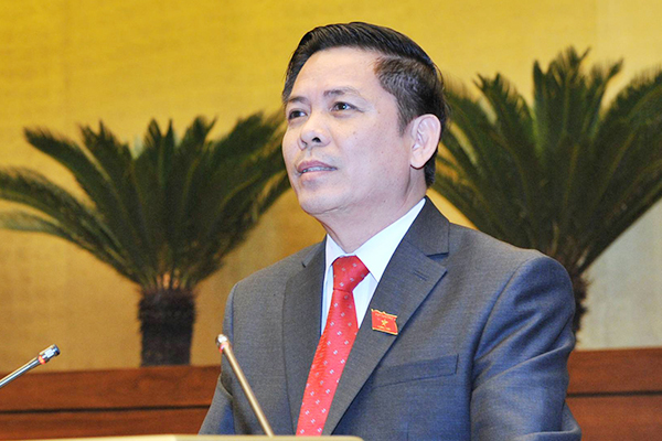 Bộ trưởng GTVT Nguyễn Văn Thể (Ảnh: Minh Đạt)