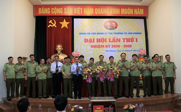 Cục QLTT Hải Phòng tổ chức thành công Đại hội Đảng bộ lần thứ nhất nhiệm kỳ 2020-2025