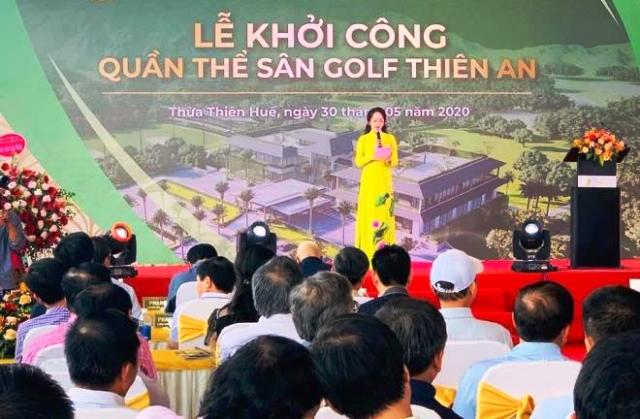 Huế: Vụ khởi công sân Golf “chui”, UBND tỉnh ra lệnh đình chỉ thi công!