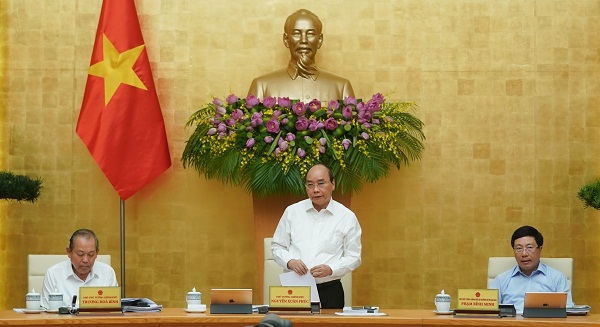 Thủ tướng Nguyễn Xuân Phúc chủ trì phiên họp Chính phủ họp phiên thường kỳ tháng 5/2020