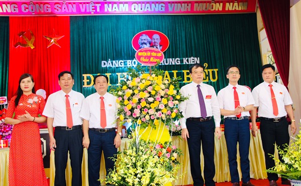 Đảng bộ xã Trung Kiên tổ chức thành công Đại hội đại biểu nhiệm kỳ 2020-2025