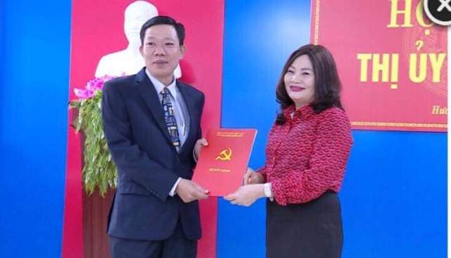 Bà Đoàn Thị Thanh Huyền- Trưởng BTC Tỉnh uỷ được nghỉ từ ngày 1.6 để chữa bệnh