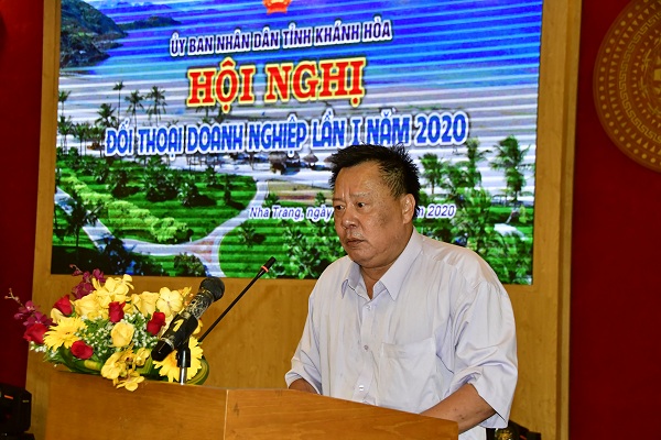 &Ocirc;ng Võ T&acirc;́n Thái, Giám đ&ocirc;́c sở TNMT đ&ocirc;́i thoại