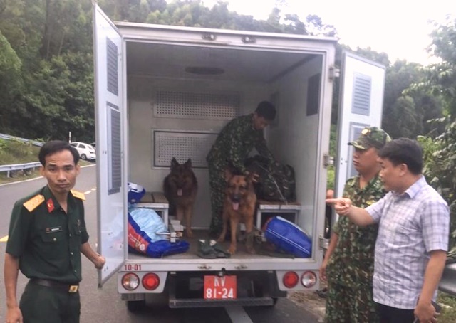 C&aacute;c lực lượng chức năng của qu&acirc;n đội huy động c&oacute; nghiệp vụ để truy bắt đối tượng vượt ngục. Ảnh C&ocirc;ng an cung cấp