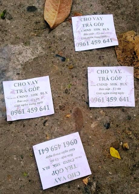 Công an TP. Huế cho biết, rải tờ rơi bị phạt hơn 5 triệu đồng