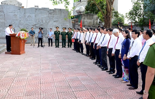 Ban Thường vụ Tỉnh ủy Hải Dương tổ chức lễ kỷ niệm 80 năm ngày thành lập Đảng bộ tỉnh Hải Dương