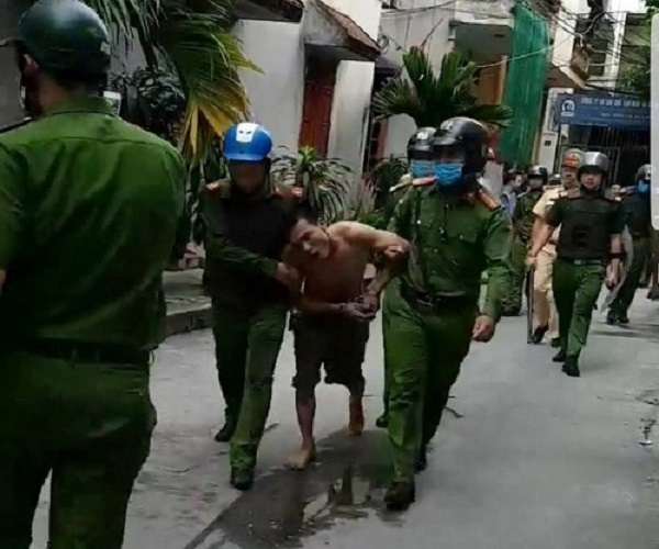Hải Dương: Bắt giữ đối tượng ngáo đá tấn công cảnh sát