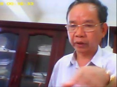 ông Hồ Đình Tùng - Phó Chủ tịch UBND huyện Tĩnh Gia (nay là Thị xã Nghi Sơn), Thanh Hóa