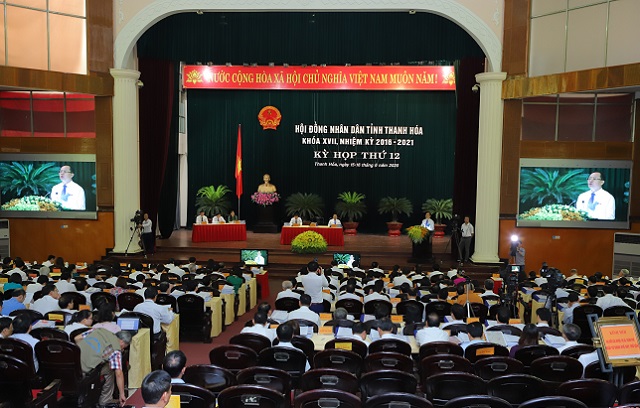 Khai mạc kỳ họp thứ 12, HĐND tỉnh Thanh Hóa khóa XVII