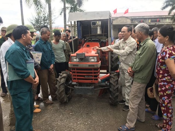 Tập huấn vận hành sửa chữa máy cơ khí nông nghiệp