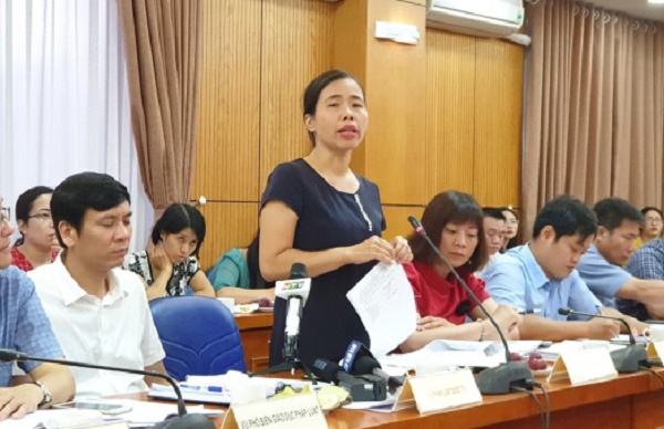 Bà Đặng Kim Hoa- Phó cục trưởng Cục Bổ trợ tư pháp, Bộ Tư pháp