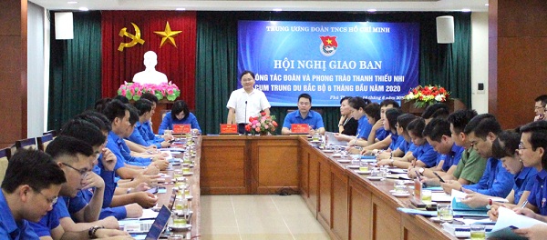 Hội nghị giao ban Công tác đoàn và phong trào thanh thiếu nhi cụm Trung du Bắc bộ