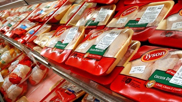 Trung Quốc cấm nhập khẩu thực phẩm của Tyson Food do lo ngại lây lan Covid-19