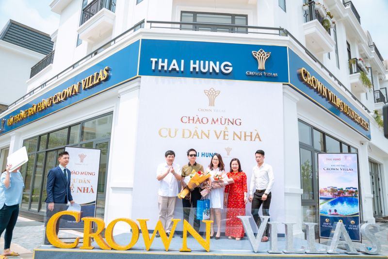 Khu đô thị Thái Hưng Crown Villas với pháp lý vững chắc đã bắt đầu ban giao những căn hộ đầu tiên cho cư dân