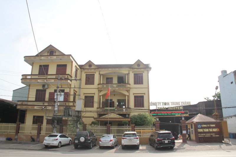 Trụ sở C&ocirc;ng ty TNHH Trung Th&agrave;nh (tỉnh Th&aacute;i Nguy&ecirc;n)