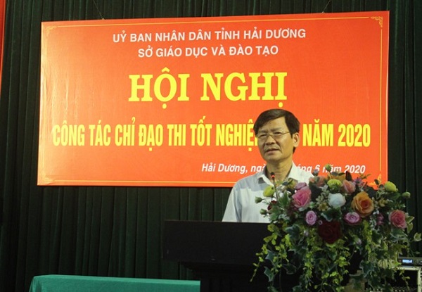 Ông Lương Văn Cầu, Phó Chủ tịch UBND tỉnh, Trưởng ban Chỉ đạo chủ trì cuộc họp