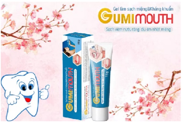 Gumimouth giúp hỗ trợ cải thiện bệnh viêm loét khoang miệng hiệu quả