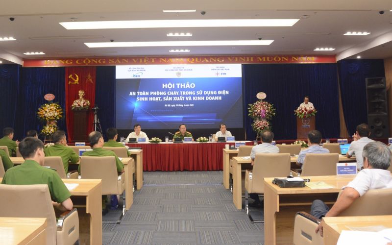 An toàn phòng cháy trong sử dụng điện sinh hoạt, sản xuất và kinh doanh